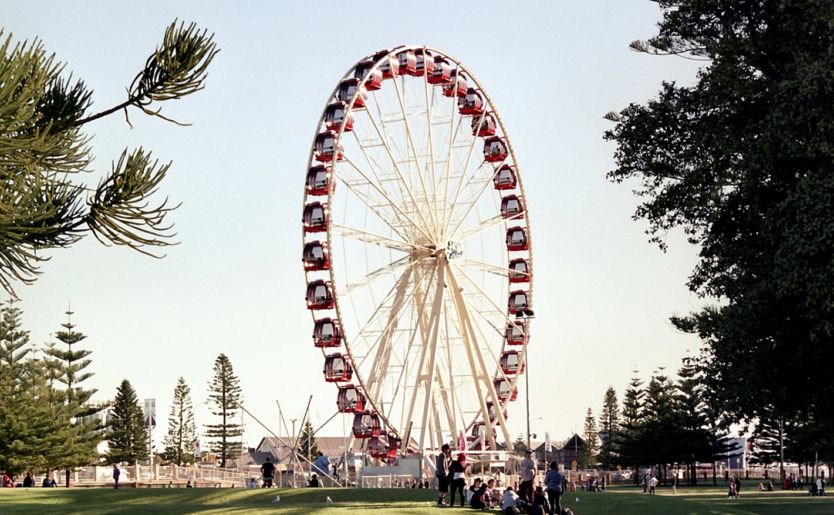 Ferris wheel in Fremantle, Perth Western Australia