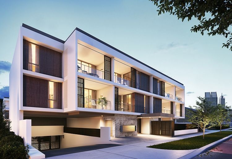 external architectural render shot of M/26 by Match in Como