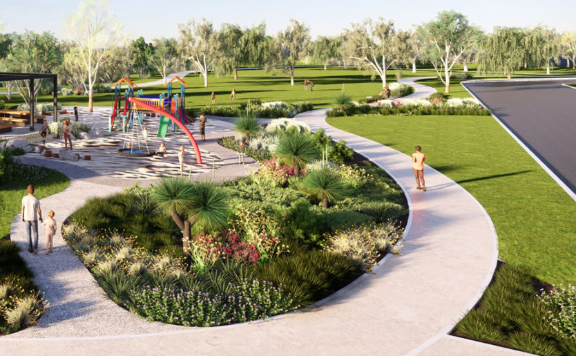 The Wedge - Playground Render